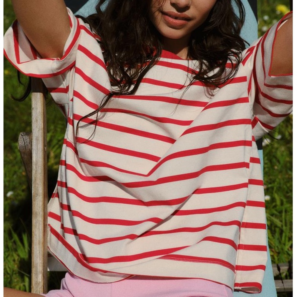 Zara heavyweight oversized tshirt